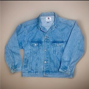 1995 PEPSI "Nothing Else Is A Pepsi" Heavyweight Denim Jacket, Authentic, Rare #